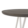 Ostra Solid Wood Side Table in Natural Finish
