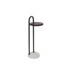 Metalsmith Iron Bedside Table – Brown Finish
