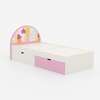 Sweet Slumber Kids Single Bed in Heart Theme