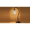 Multicolor Mosaic Glass Curvy Table lamp with Iron Base (EN16)