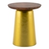 Rostrum Solid Wood Side Table