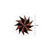 Liam Brown & Black Solid Wood Wall Clock