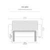Aadison Kittie Solid Wood Coffee Table