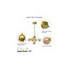 Cassia Metal Chandelier