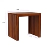 Neptune Solid Wood Side Table in Natural Finish