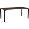 Scandinavian Navid Dining Table Brown Walnut Finish