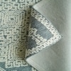 MACCON Wool Rectangle Carpets Hand Tufted in Blue Colour