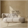 Eliteelegance Wood 2 Seater With Upholstery Non Storage Sofa In Grey Colour