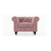 Winchester Essential 1 Seater Fabric Sofa In Desert Rose Colour