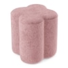 Remi Pouffe In Desert Rose Colour