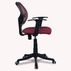 Jaazza Low Back Ergonomic Chair in Maroon Colour