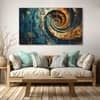 The Castle Decor Abstract Modern Wall Art Set of 5 Wooden Framed Digital Painting 27x48 Inch