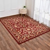 Presto Red Traditional Hand Tufted Wool Carpet 6X9 Feet