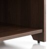 Misosa Engineered Wood Bedside Table in Classic Walnut Finish