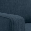 Apollo Compact Sofa Set (Colour : Indigo Blue, Cushion : Soft, Back Type : High Back, Seater : 2+1+1)