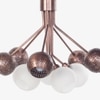 New Soma Copper Handcrafted Hanging Cluster of 10