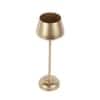 Wine Planter With Stand In Gold Colour
