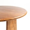 Perivelle Grace Solid Wood 4 Seater Dining Table in Brown Finish