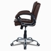 Veaoilaa Mid Back Executive Chair in Brown Colour