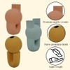 Matte Pastel Geometric Sculpture Vases