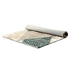 Haisley Green Abstract Natural Fiber 20x15 inches Carpet