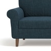 Oxford 1 Seater Fabric Sofa in Indigo Blue Colour