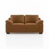Esquel Premium 2 Seater Fabric Sofa in Ochre velvet Colour