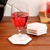 Timeless Elegance Marble Coaster Set of 4