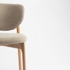 Beechline Solid Wood Dining Chair in Flaxen Colour