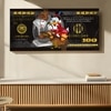 Paintingmantra Scrooge McDuck Money Theme Canvas Wall Painting 22x46 Inch