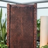 Rustic Copper 4Ft Slate Water Fall Water Fountain