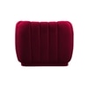 Rosa Fabric Sofa (Maroon)