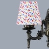 Devansh Metal Electric Wall Light in Antique Gold Colour with Multi Shade Count of 1 Light