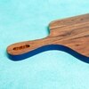 Ireka Home Trimsy Acacia Wood Chopping Board with Enamel Border – Cutting Board