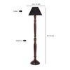 Devansh Wooden Floor Lamp