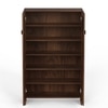 Bluewud Wimzoe Engineered Wood Shoe Racks In Brown Maple Finish