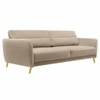 Rockson Fabric Sofa (Cream)