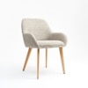 Ashford Solid Wood Dining Chair in Khaki Colour