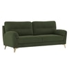 Osbert Velvet 3 Seater Sofa in Olive Green color