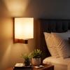 Eliante Modern Wall Lights Mild Steel & 0.6 Kg Material Antique Gold & White Finish