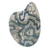 Jaipur Rugs Soft Abstract Viscose 6x8'7 Feet Capri & White Hand Tufted Rug Carpet