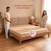 Kurlon Dual Mattress Reversible Medium Soft Firm King 72x72x6 Inch