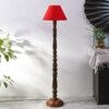 Devansh Wooden Floor Lamp