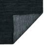 Hiroyuki Dark Gray Solid Woven Wool 5X3 Feet Carpet