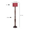Devansh Wooden Floor Lamp
