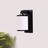 Devansh Solid Wood Electric Wall Light in Brown Colour with Multi Shade Count of 1 Light