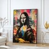 The Castle Decor Classic Portrait Graffiti Wall Art Framed Painting 20x30 Inch