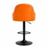 Doe Buck Faux Leather Adjustable Bar Stool in Tan Colour