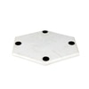 Marble mop line Hexageon Platter
