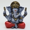 Ganpati Polyresin  Figurine in Blue Colour